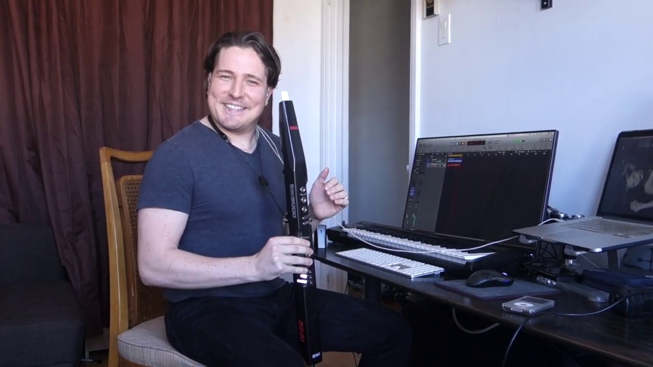 Pat Metheny's synth sound on EWI.