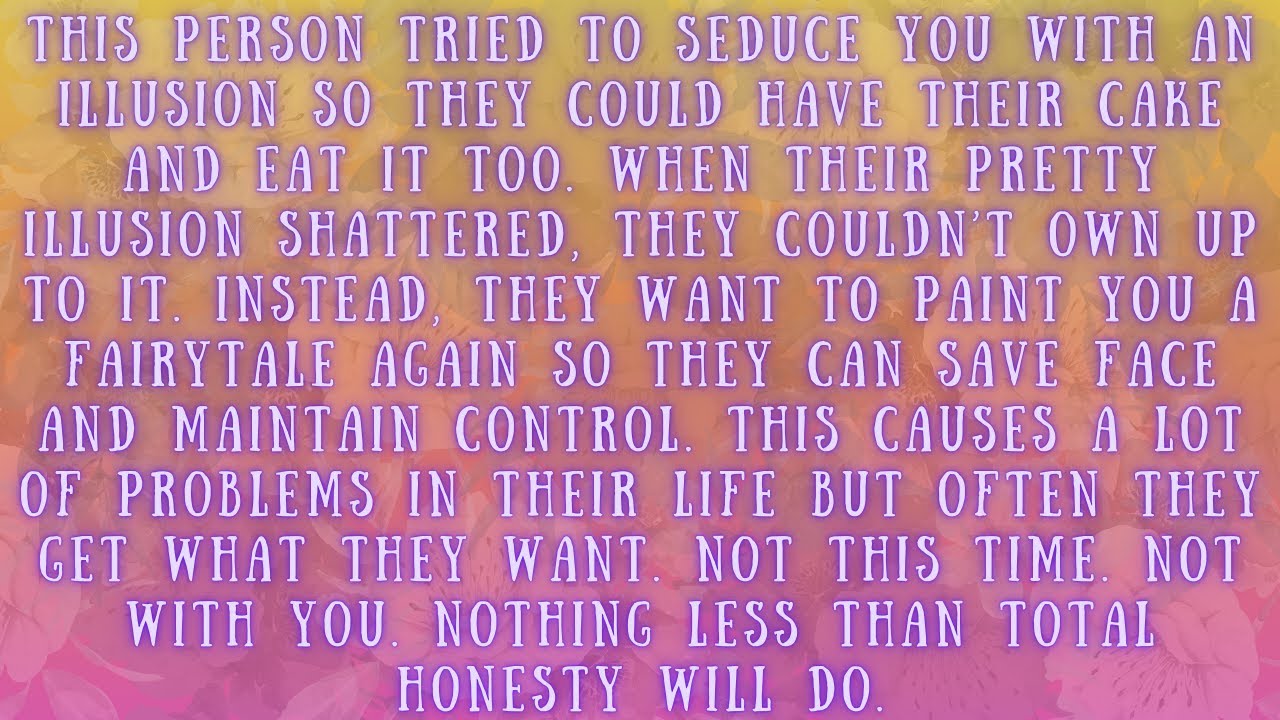 They use illusions and pretty lies to maintain control.