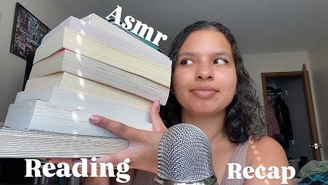 ASMR Reading wrap up | book reviews of what I read last month ☀️