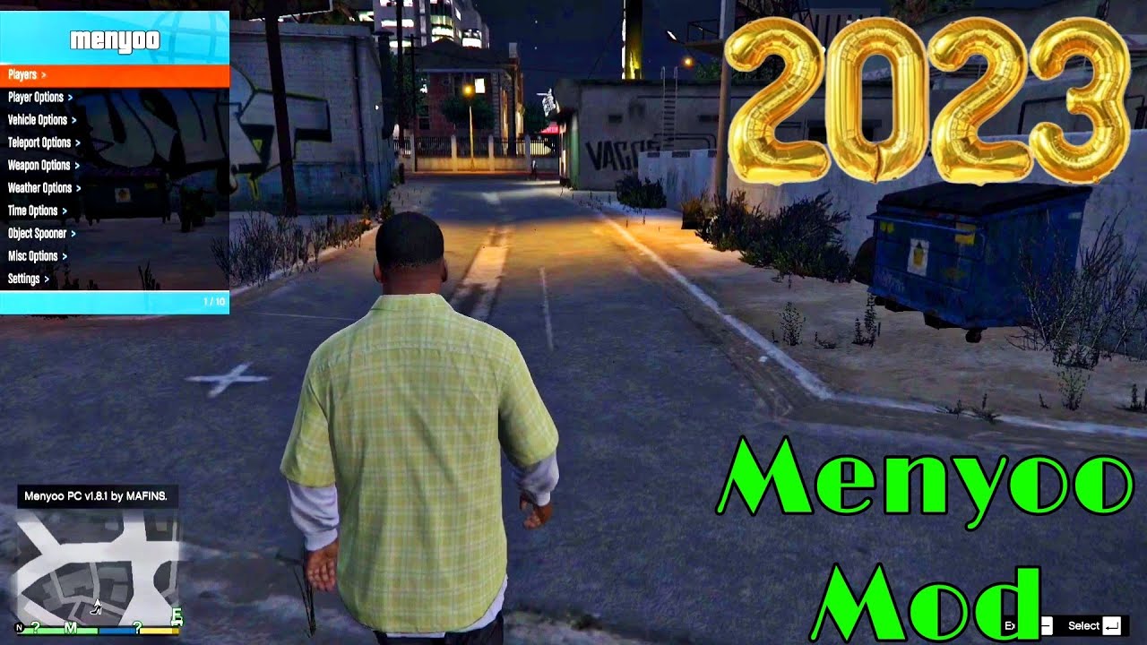 Download Menyoo PC [Single-Player Trainer Mod] for GTA 5