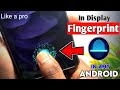 How To Set Fingerprint Lock Screen On Any Android Phone | Fingerprint Lock/Display Fingerprint Lock