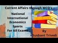 Current Affairs through MCQ's