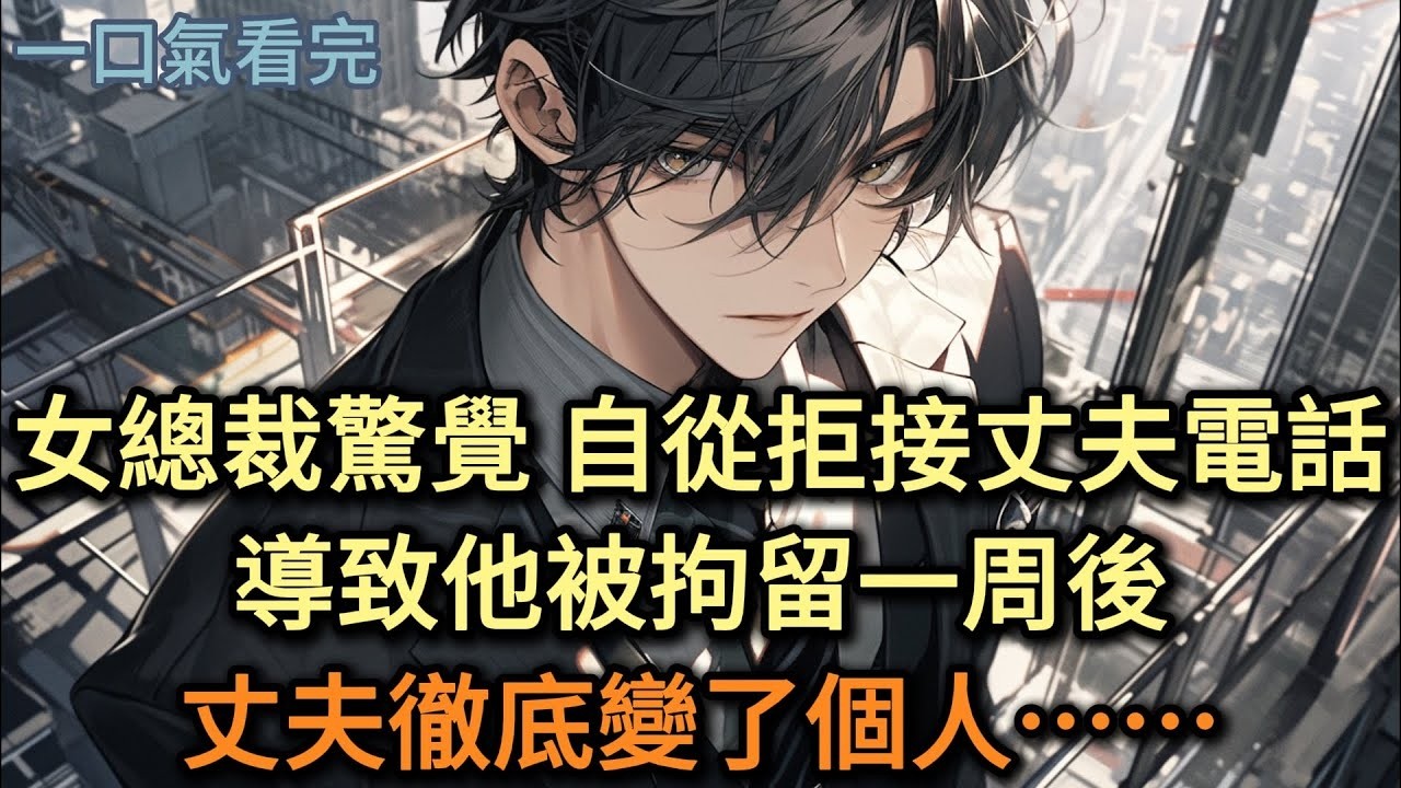 女總裁驚覺，自從拒接丈夫電話，導致他被拘留一周後，他徹底變了個人#小说 #爽文