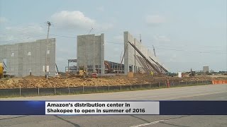 Construction Begins On Amazon Distribution Center