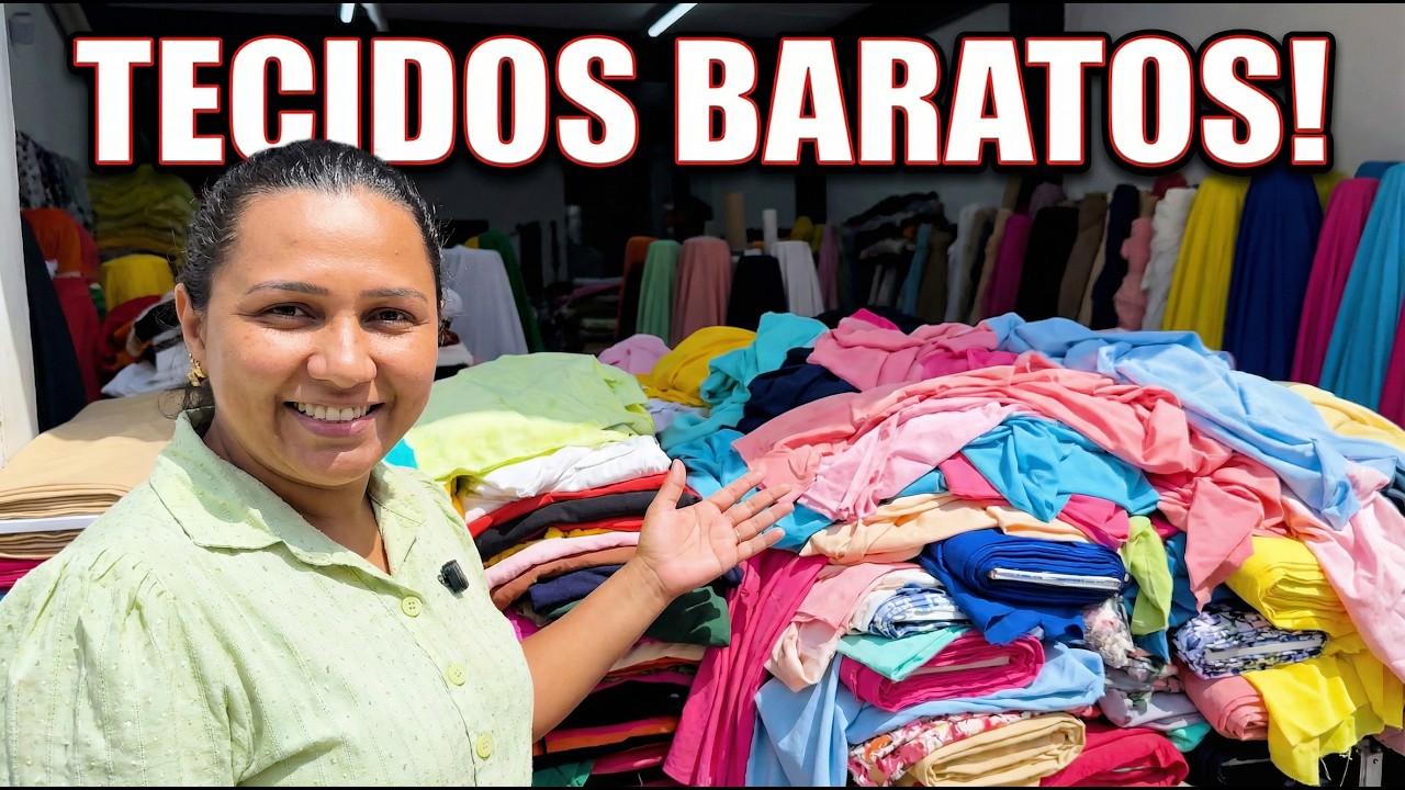 Quanto Custa Comprar Tecido no Quilo? Tour na Loja SEA Retalhos.