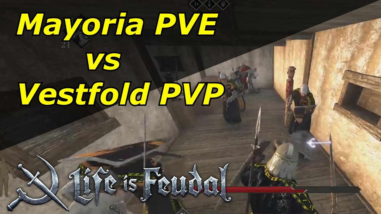 Life is feudal MMO: Mayoria PVE vs Vestfold PVP ALL IN ONE