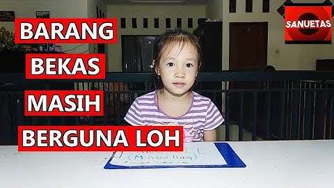 Mendaur ulang kembali barang barang yang telah digunakan disebut