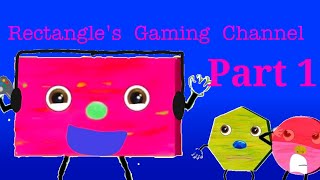 Celebrity Rectangle's Gaming Channel Part 1|The Shapes Show Season 2 Net Worth