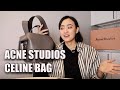 ACNE STUDIOS Musubi Bag // CELINE Box and Triomphe // Unpacking and Review