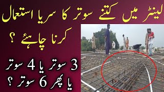 Rcc Aur Rbc Lenter Mai Konsa Saryasteel Istamal Karna Chahye House Construction Tips
