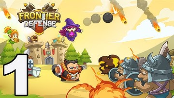 Frontier Defense - Gameplay Walkthrough Part 1 - Battles 1-5 (iOS)