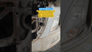Alerta de colisão frontal AEBS - DAF XF 480 Euro 6