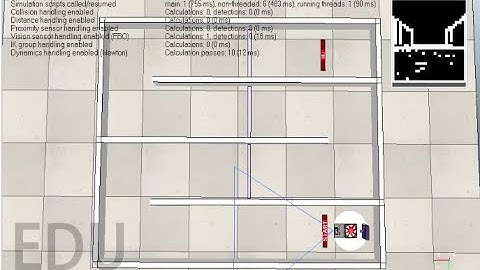 Autonomous Hovercraft Simulation Using a Vision Sensor | 55 seconds