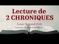 2 chroniques bible louis segond 1910