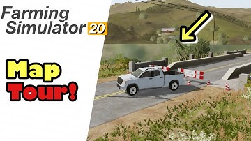 Farming Simulator 20 - Map Tour! | FS 20 Timelapse!