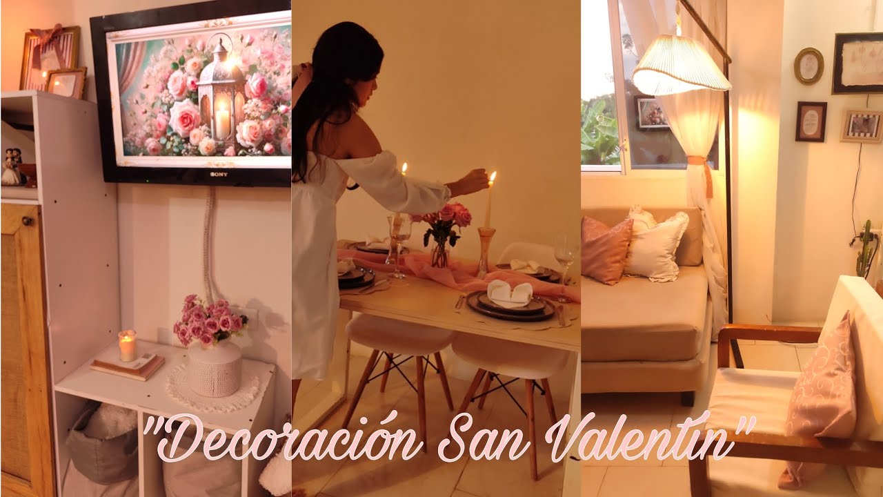 Detalles sencillos de San Valentín| Una mesa en rosa🩷| Cambios en casa| Lizbeth home