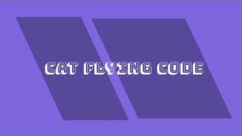 flappy cat - scratch game tutorial