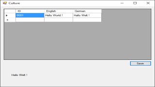 C# Tutorial - How to create multi language using Resource Manager and Culture Info | FoxLearn screenshot 5