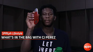 SPIN.ph Lifestyle: What's in the bag with CJ Perez