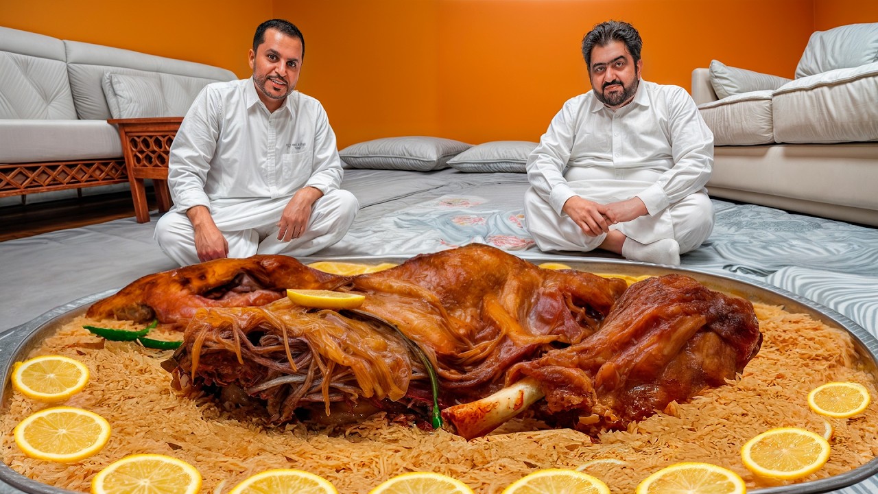 بصلية 20 كيلو بصل مع خروف كامل: لحم يذوب بدون قطرة ماء! 🧅🐑🔥