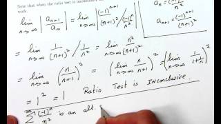 Ratio Test Example 4