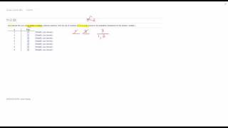 Construct a probability distribution table for a sum of two numbers from a set of 5 numbers
