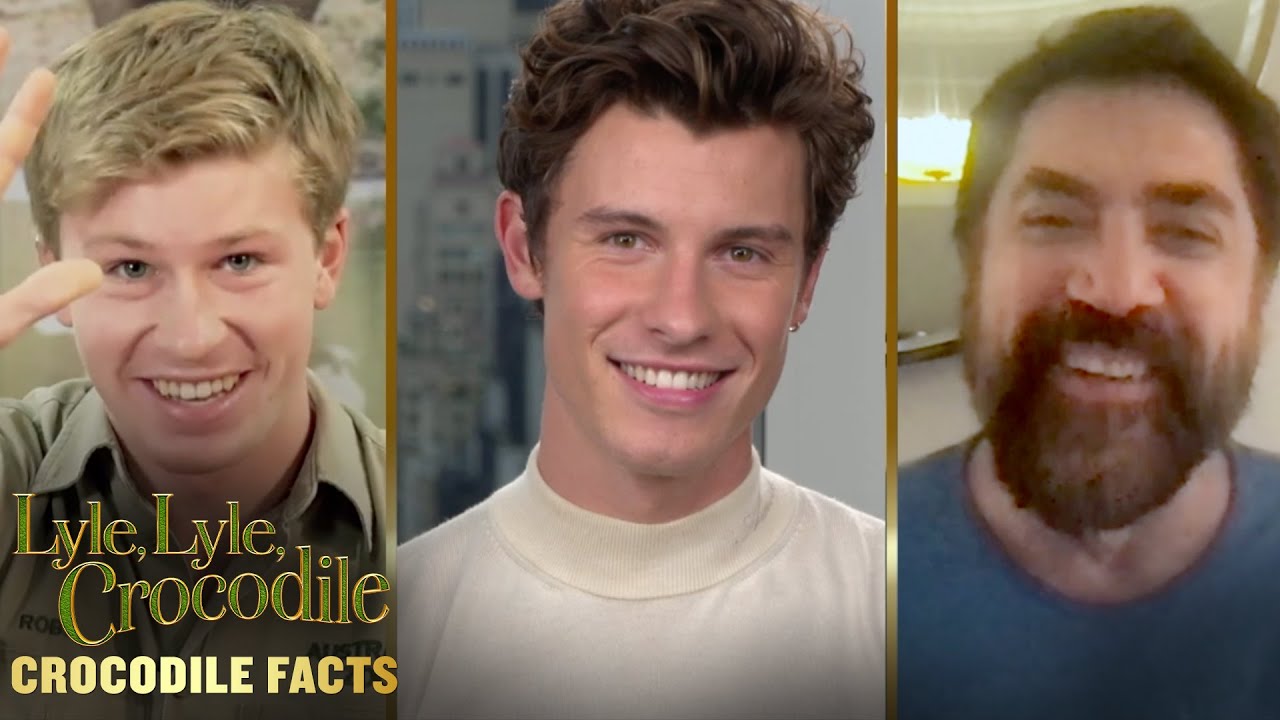 LYLE, LYLE, CROCODILE – Crocodile Facts with Robert Irwin, Shawn Mendes LYLE, LYLE, CROCODILE – Crocodile Facts with Robert Irwin, Shawn Mendes