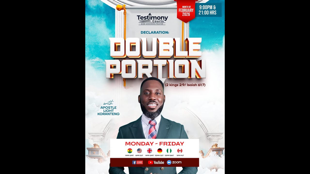 TESTIMONY COURTS  -DOUBLE PORTION Ep30