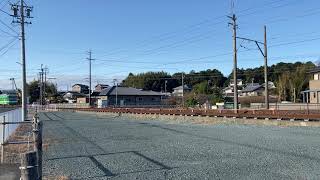 遠鉄2005F+2001F  岩水寺駅〜西鹿島駅付近通過