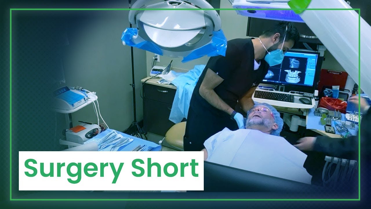 Entire AllOn4 to 6 Dental Implant Surgery All Teeth Pulled and