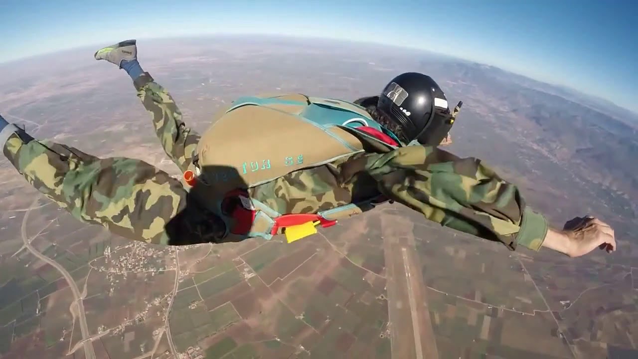 Skydiving AFF Beni Mellal, Morocco YouTube