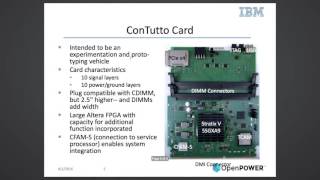 Openpower Summit 2016 - Contutto Is An Ibm Research Configurable Platform