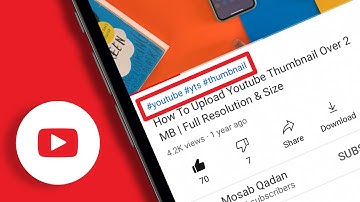 How to Add Hashtags on YouTube Videos On iPhone