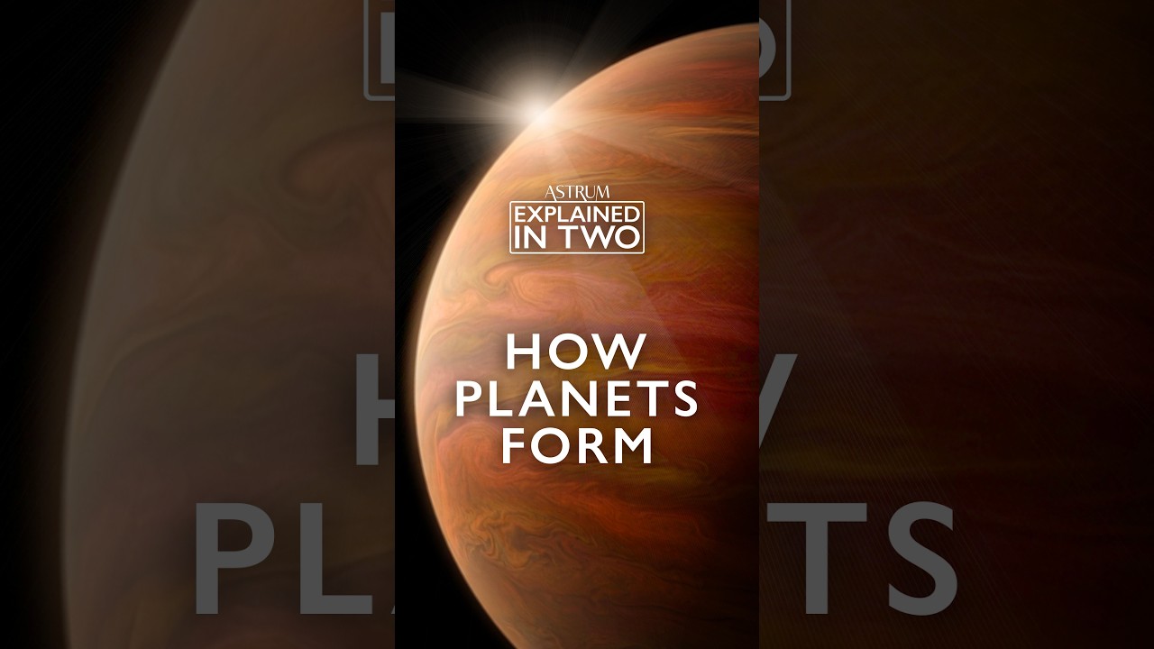 Planet Formation Explained in Two Minutes