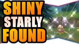 SHINY FULL ODDS STARLY FOUND!! BDSP Shiny Radar Hunt