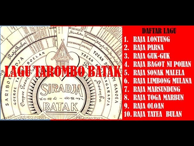 LAGU TAROMBO BATAK DAN TAROMBONYA class=