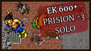 Tibia hunt Prision -3 EK 600+