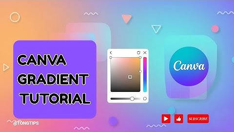 ❤ TRAINING: How to Create a Gradient Background in Canva | English