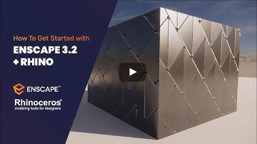 Learning Enscape 3.2 with Rhino
