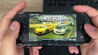 PSP 3004 Unboxing Game test