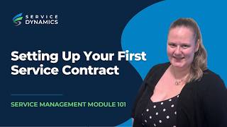 Setting Up Your First Service Contract in Business Central