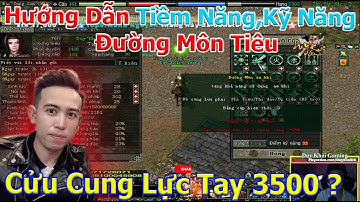 Hướng Dẫn Tăng Điểm Tiềm Năng Và Kỹ Năng Đường Môn Tiêu | Duy Khải Gaming