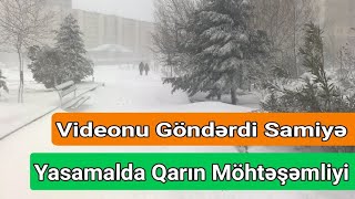 Yeni Yasamalda Qarın Möhtəşəmliyi - Şərhsiz Video