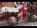 970lb Deadlift, Raw and No Belt