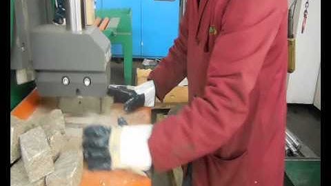 IGLOO 160E cobble stone splitter | STEINEX SRL