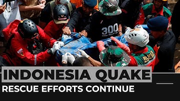 Quake rescue efforts in Indonesia focus on landslide-hit villages
