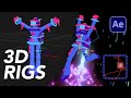 3D Characters in After Effects using Element 3D and Joysticks