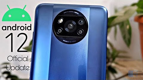 Xiaomi Poco X3 Pro Android 12 MIUI 13 Official Update (RELEASED)