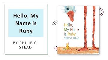 맛있는 영어그림책 읽기  Hi my name is Ruby