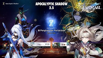 Honkai Star Rail 2.5 Apocalyptic Shadow: E0S1 Jingliu Hypercarry & E0 Firefly Superbreak Team